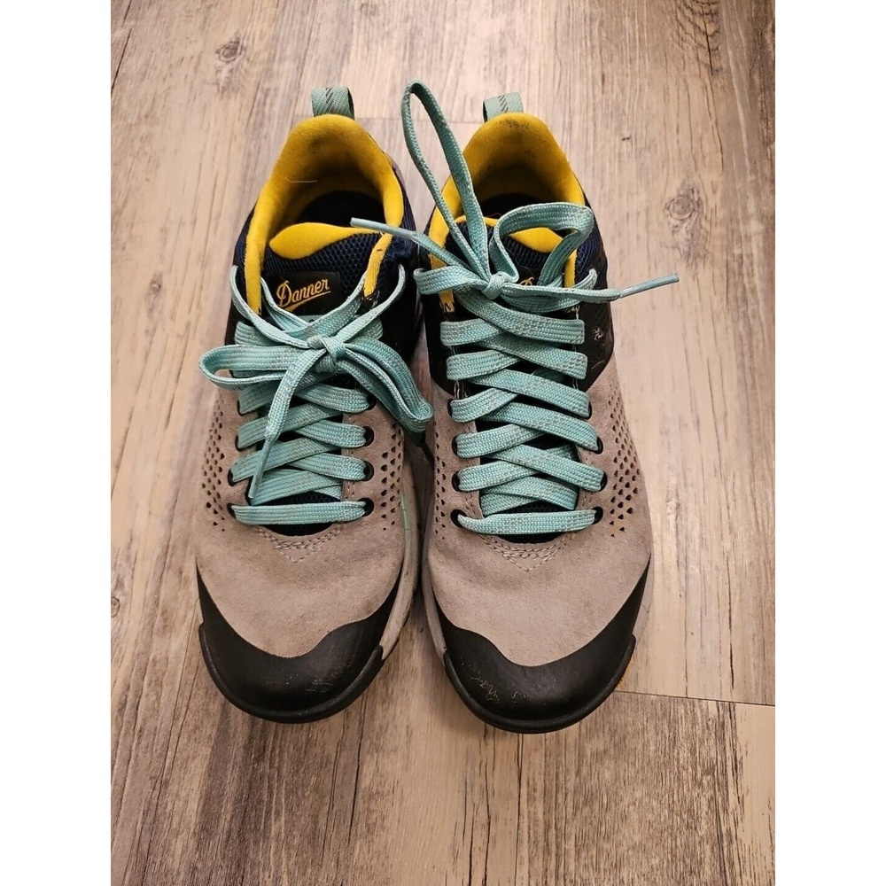 Danner Womens Trail 2650 Hiking Shoes Womens Size 5 Gray Blue Yellow - Picture 1 of 5